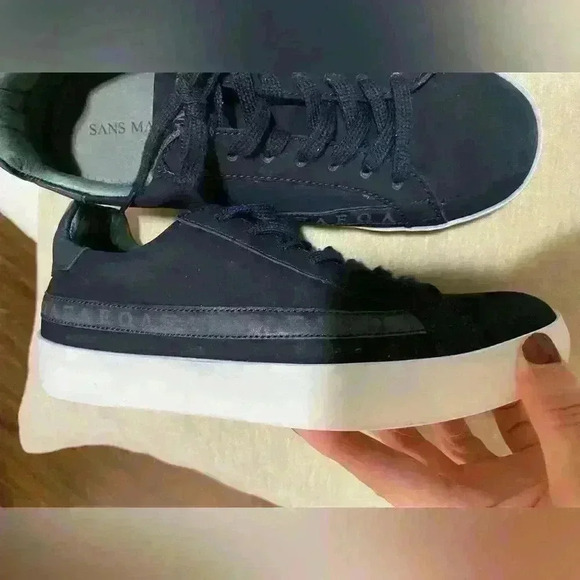 Sans matin the Domingo sneakers size 36 hand made leather - Picture 2 of 16